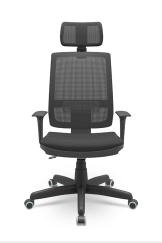 Cadeira Brizza Tela Back System Com Apoio