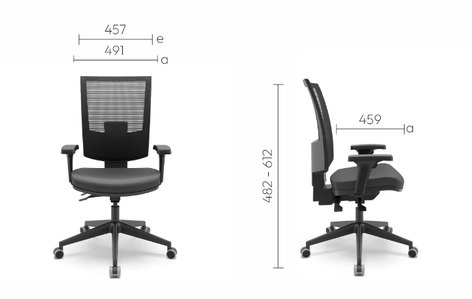 cadeira flashtela back system