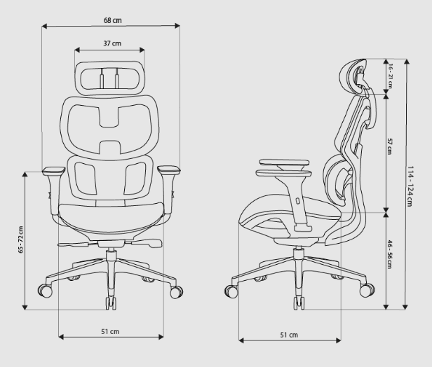 cadeira ergonômica elements siggy